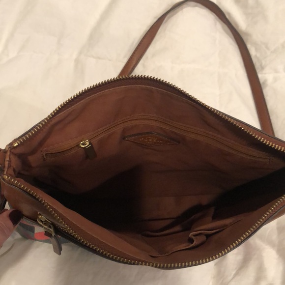 Multicolored Fossil cross-body bag. Fun and eclectic! - Picture 6 of 6